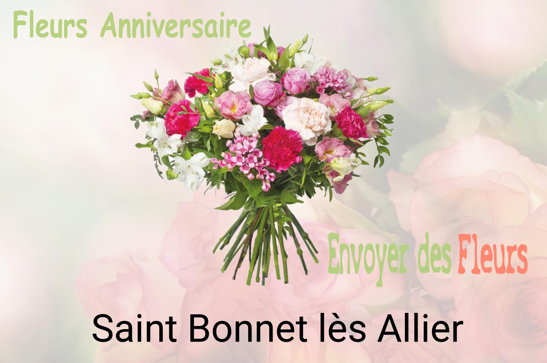 Bouquet de fleurs d’anniversaire livré à Saint-Bonnet-lès-Allier