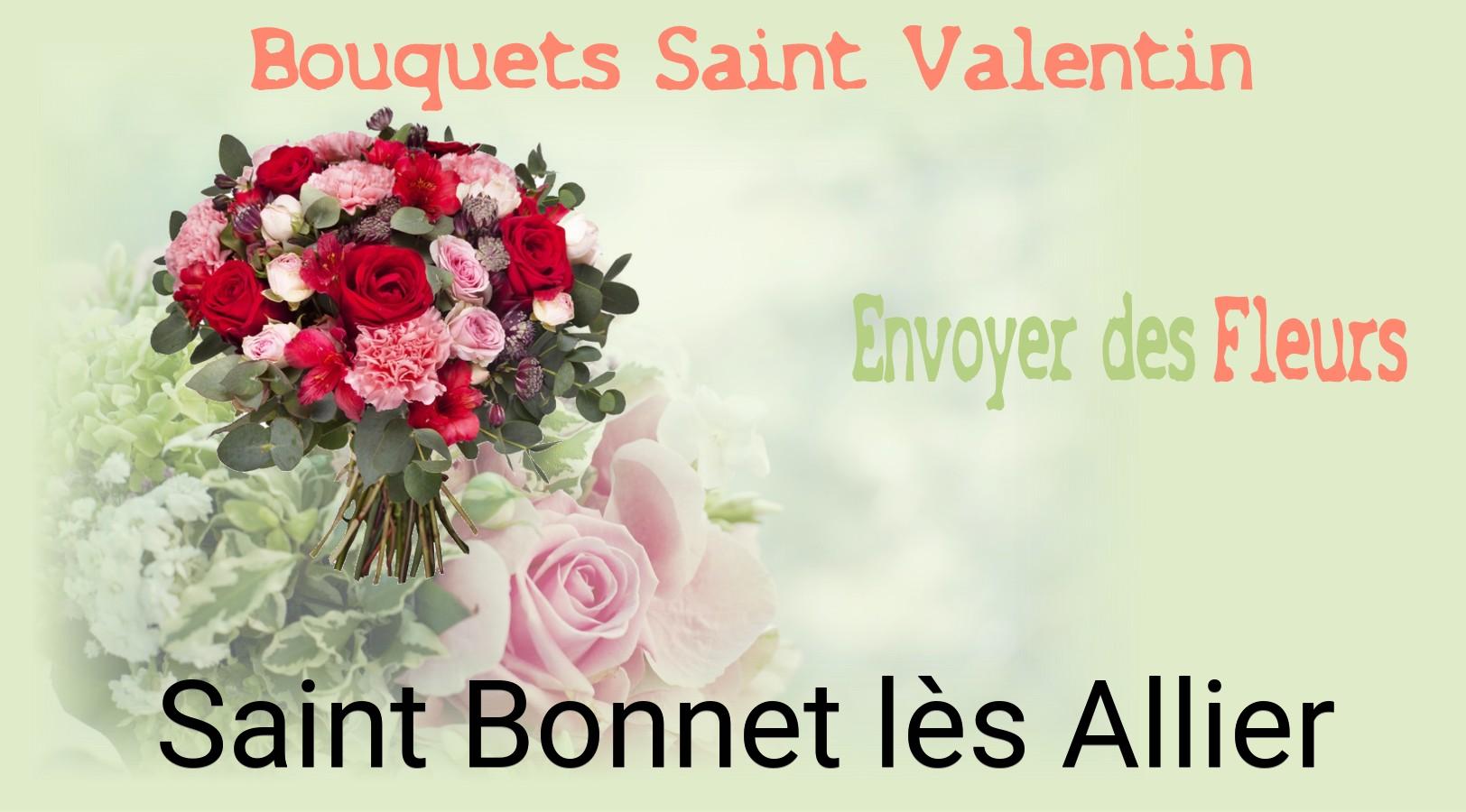 Roses de Saint-Valentin livrées à Saint-Bonnet-lès-Allier